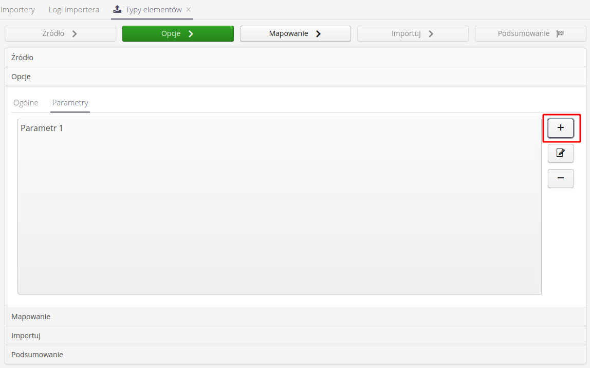 import import types with parameters 07528