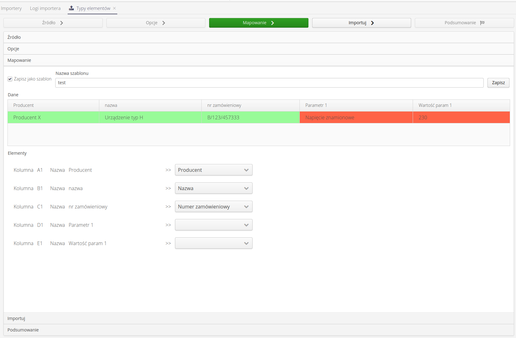 import import types with parameters e9743