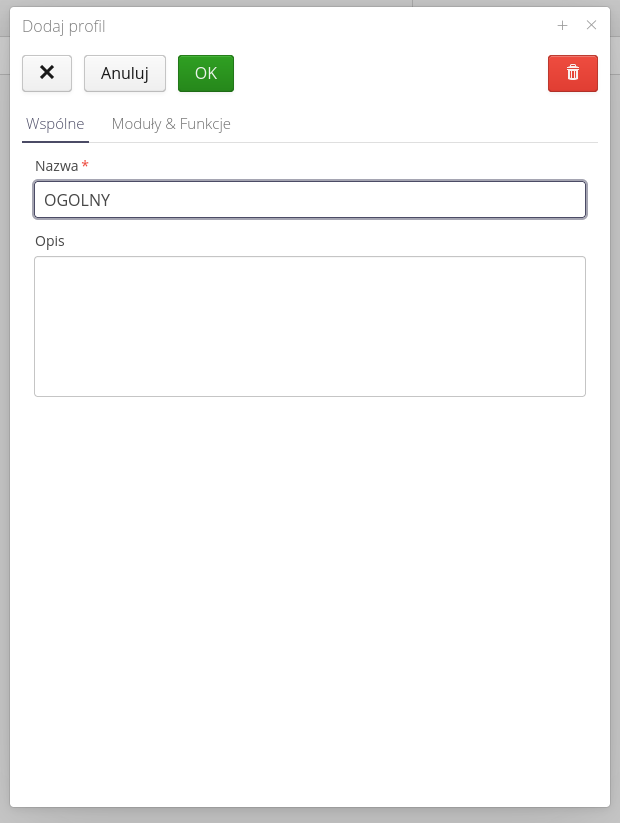 common access profiles abbfe