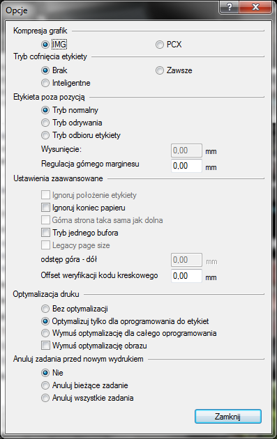 hardware configuration advanced printing properties