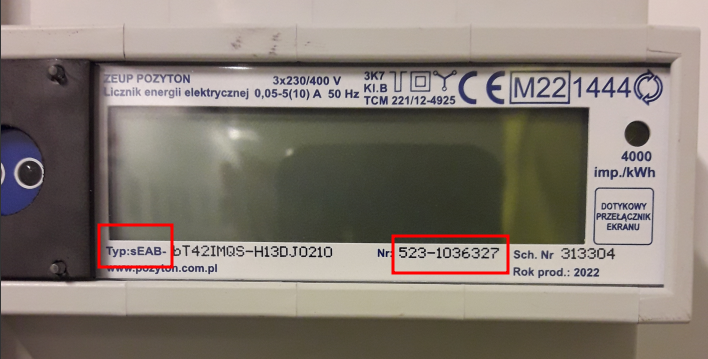 energy adding new energy meter pvd f8bd6