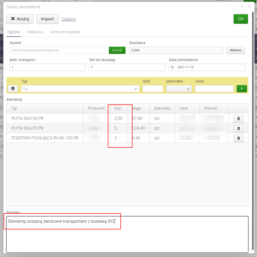 construction delivery return e2fdb