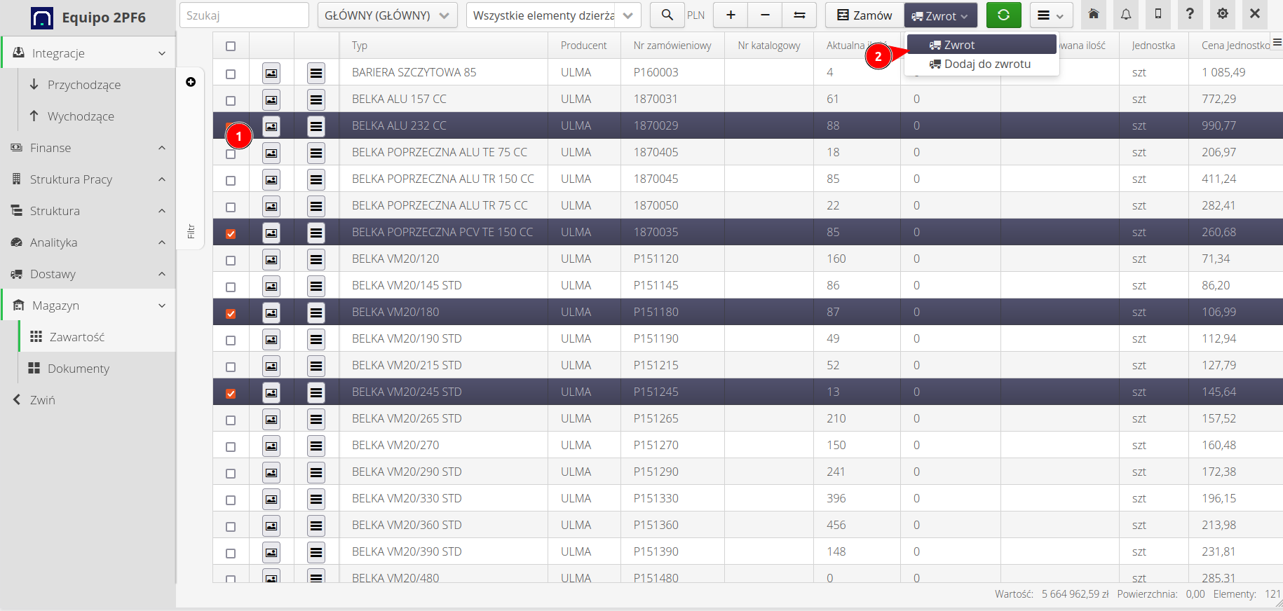 construction integration of delivery return 2f6af
