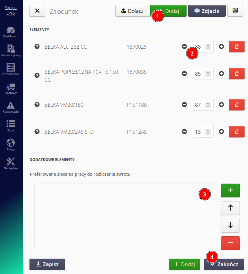 construction integration of delivery return 4c2d1