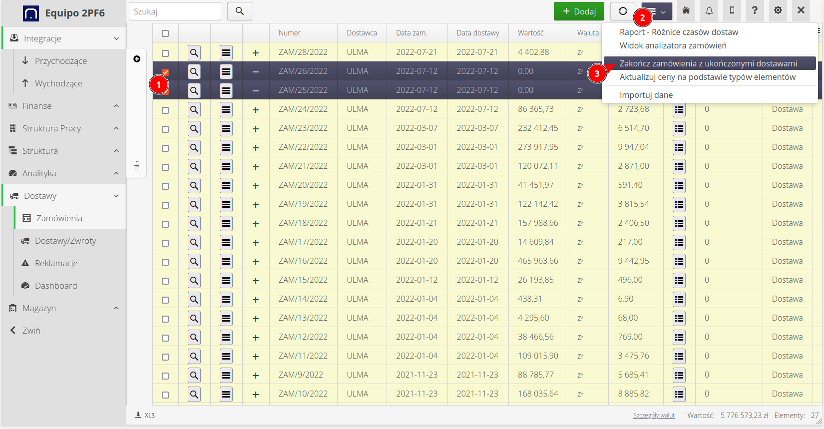 construction integration of delivery return d02f2