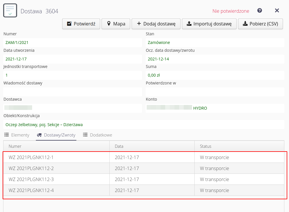 construction order to warehouse and lease 5f5ec
