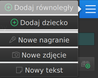 inwentaryzacja obiekt menu