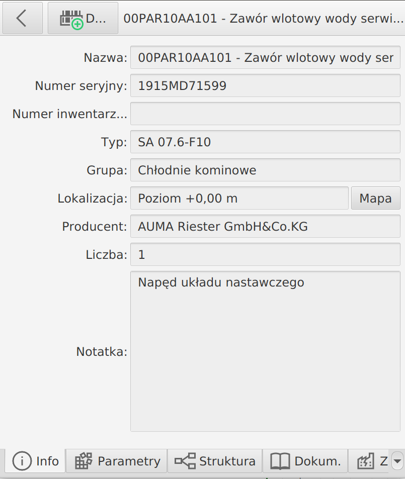 produkt info
