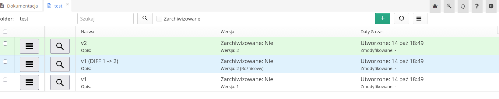 image diff versions c2736