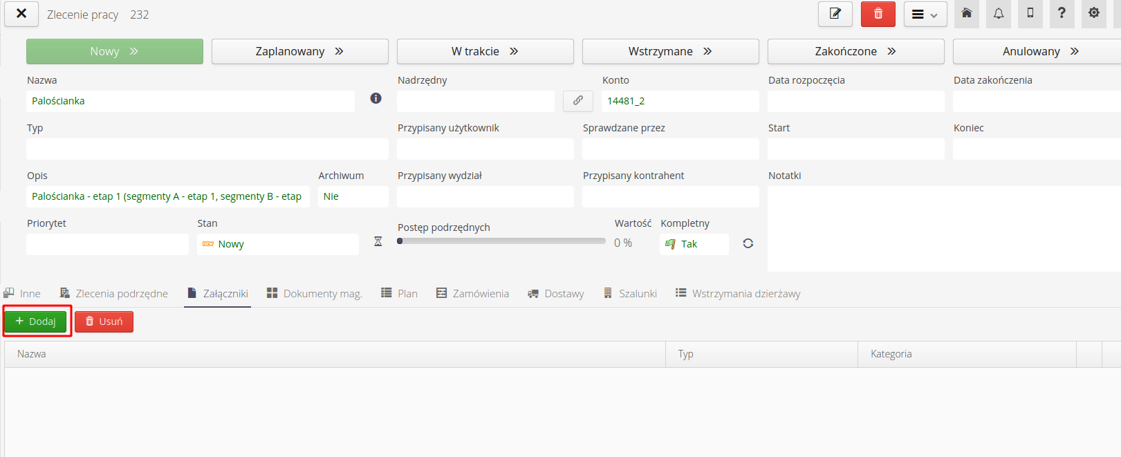 construction create order plan 4c967