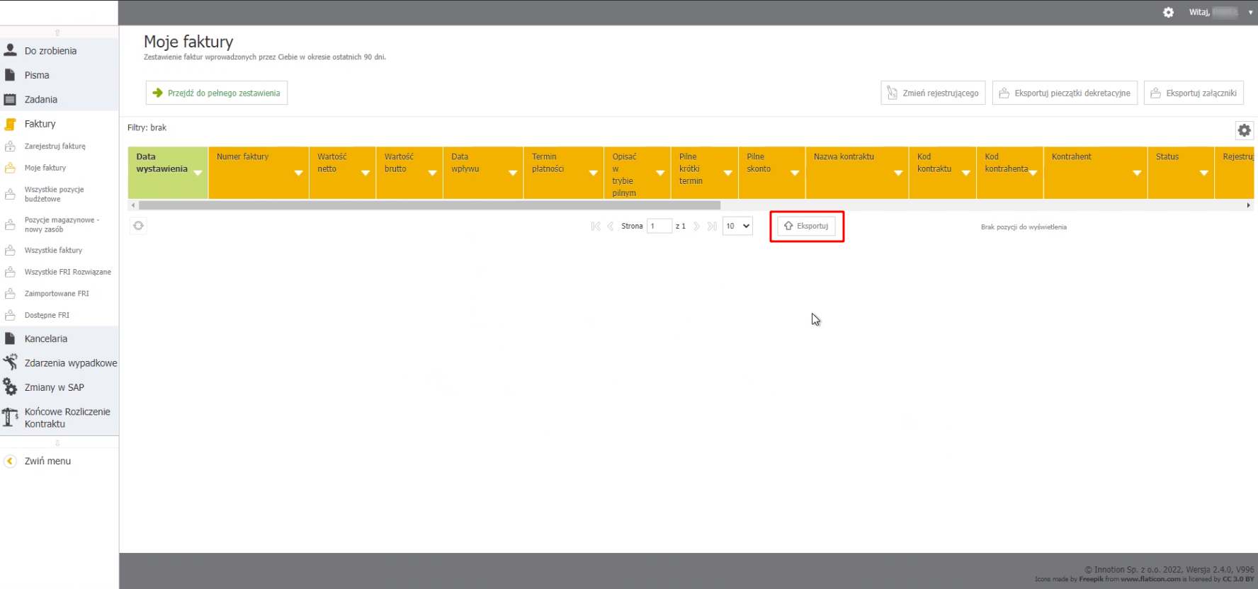 construction export workflow invoices 4e5ae