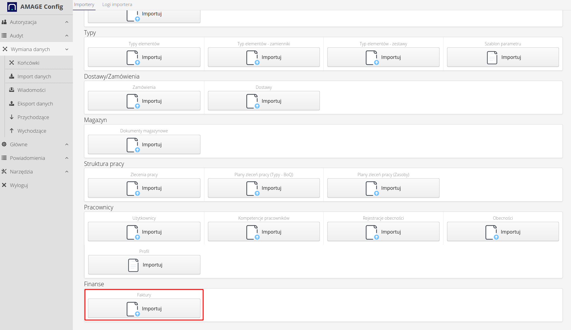 finance import invoices 427f8