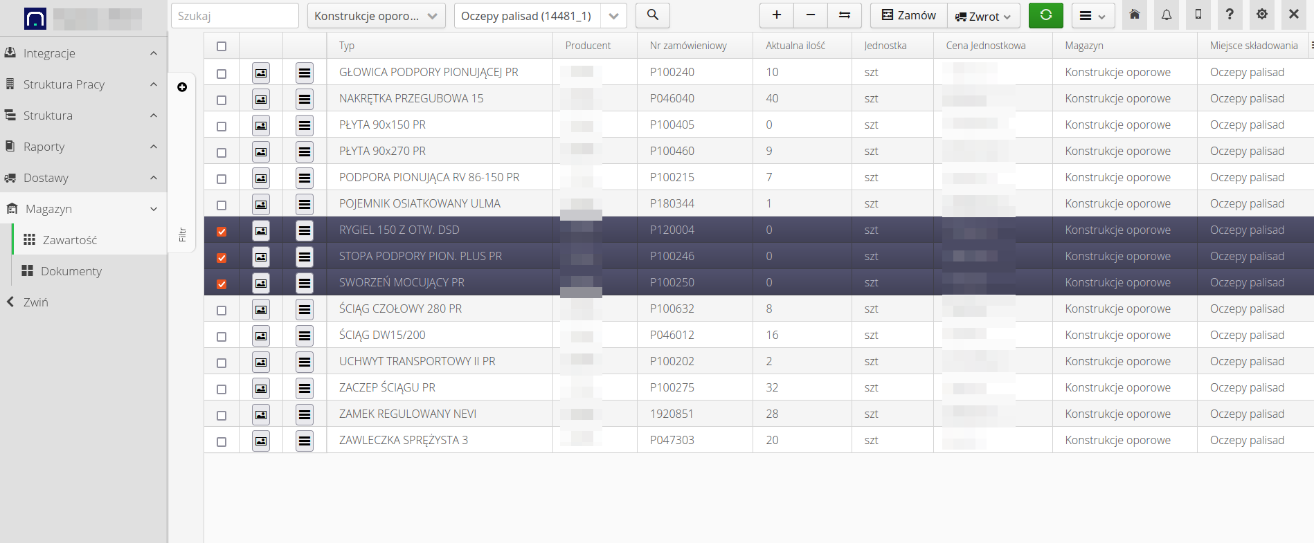 construction delivery return ce330