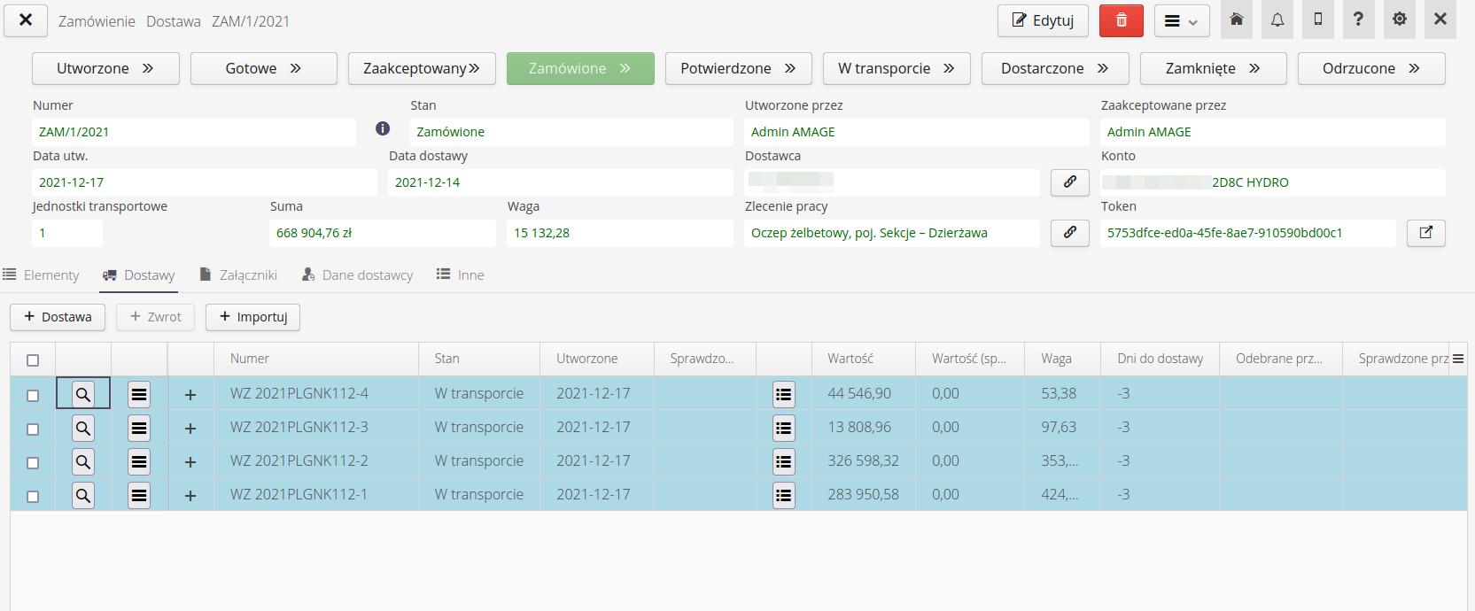 construction order to warehouse and lease 03eb7