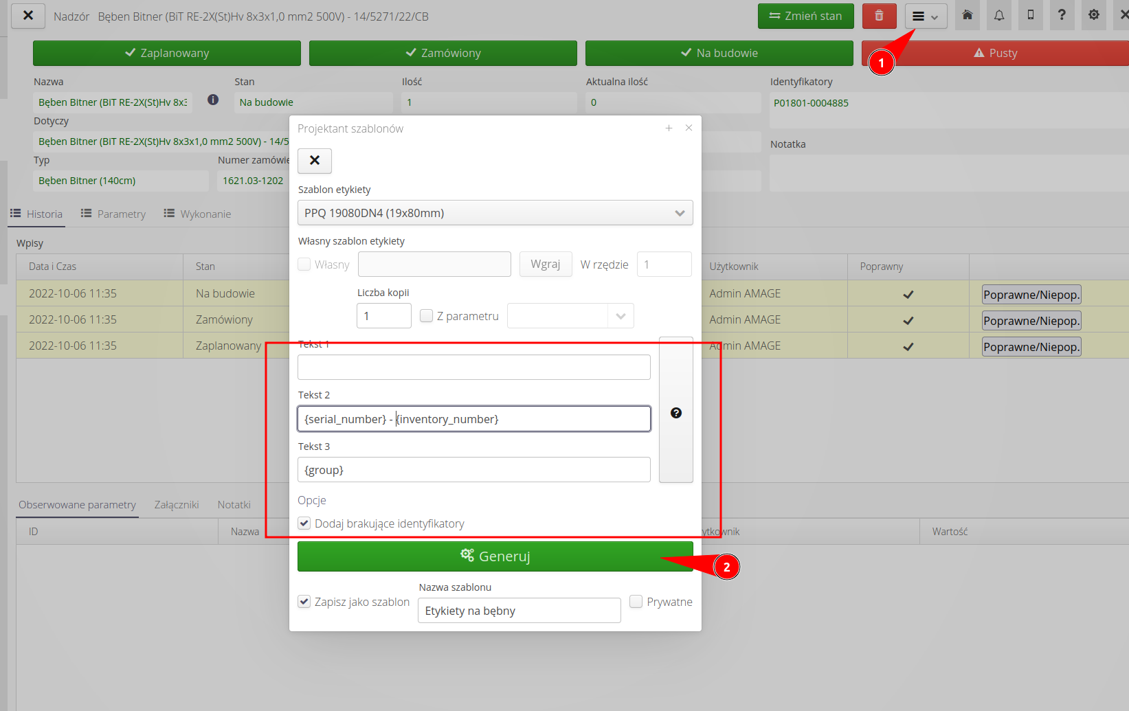 supervision drums import supervision report in delivery 4125d