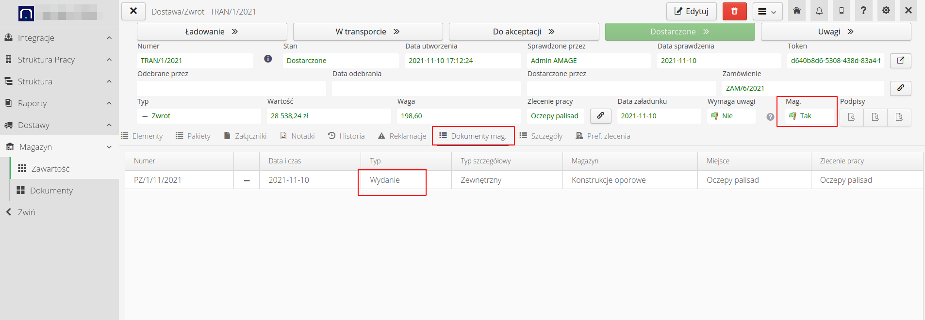 construction delivery return 8217d