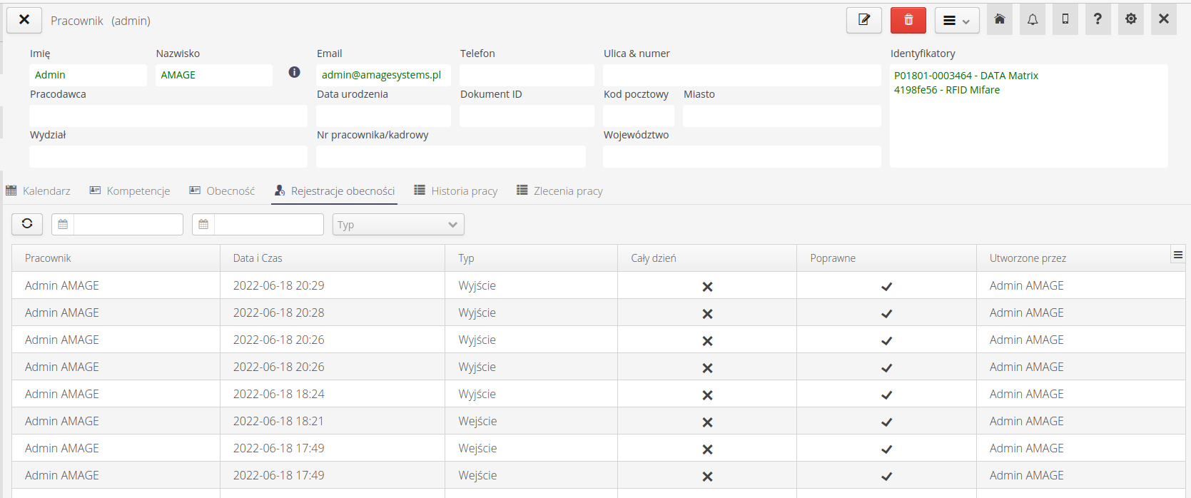 employees time attendance and work permits 45d0b