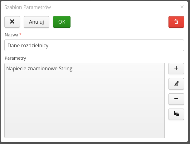 system parametertemplates 4c03f