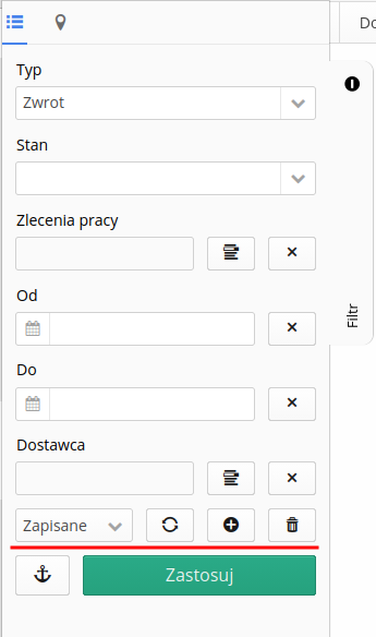 filter templates